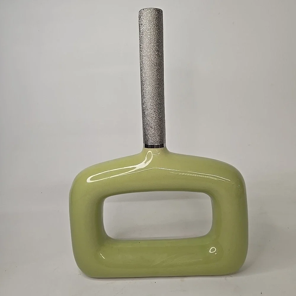 Chiasso Modern Luxe Vase‎ Olive Green